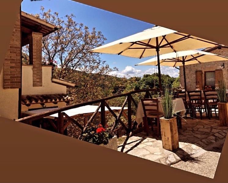 Agriturismo Pettino Campello sul Clitunno Eksteriør billede