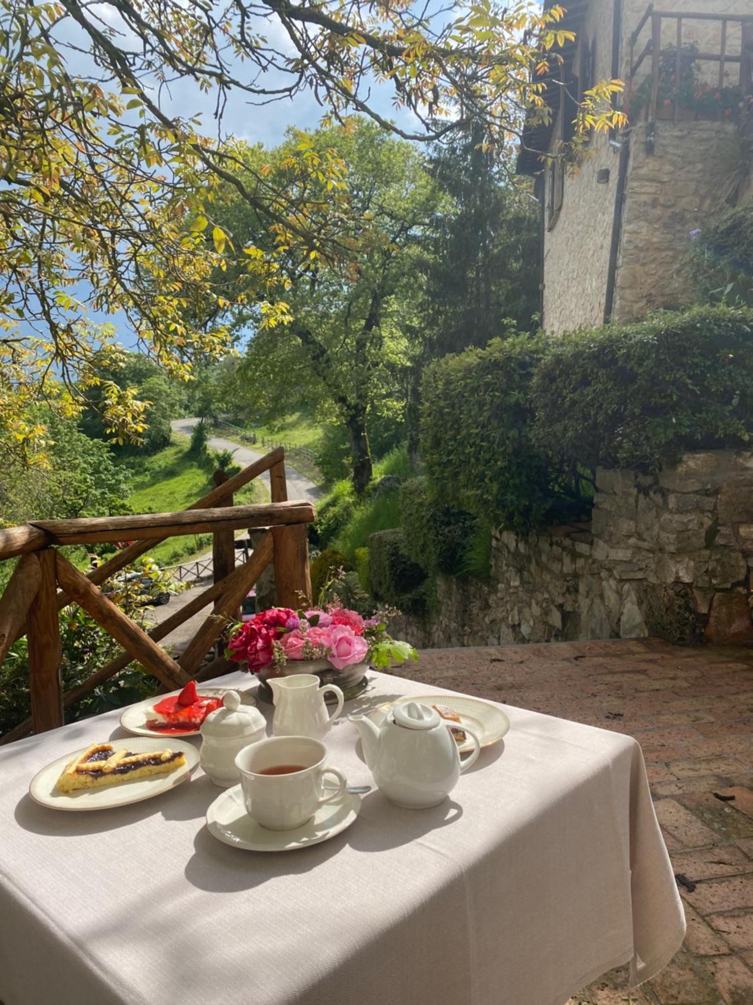 Agriturismo Pettino Campello sul Clitunno Eksteriør billede